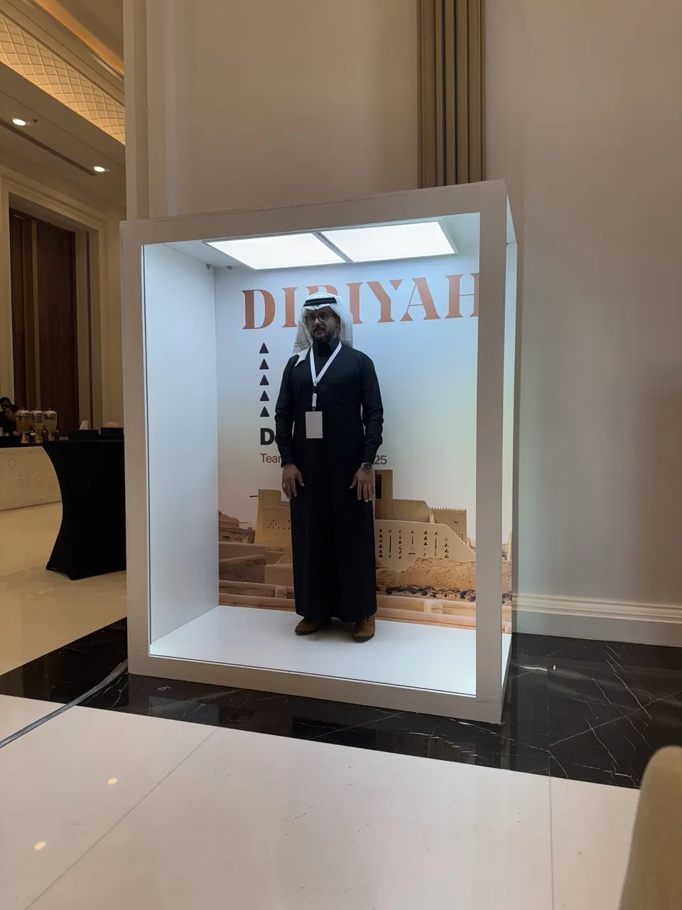 Exclusive photo booth partner for Diriyah's team building, photo 2