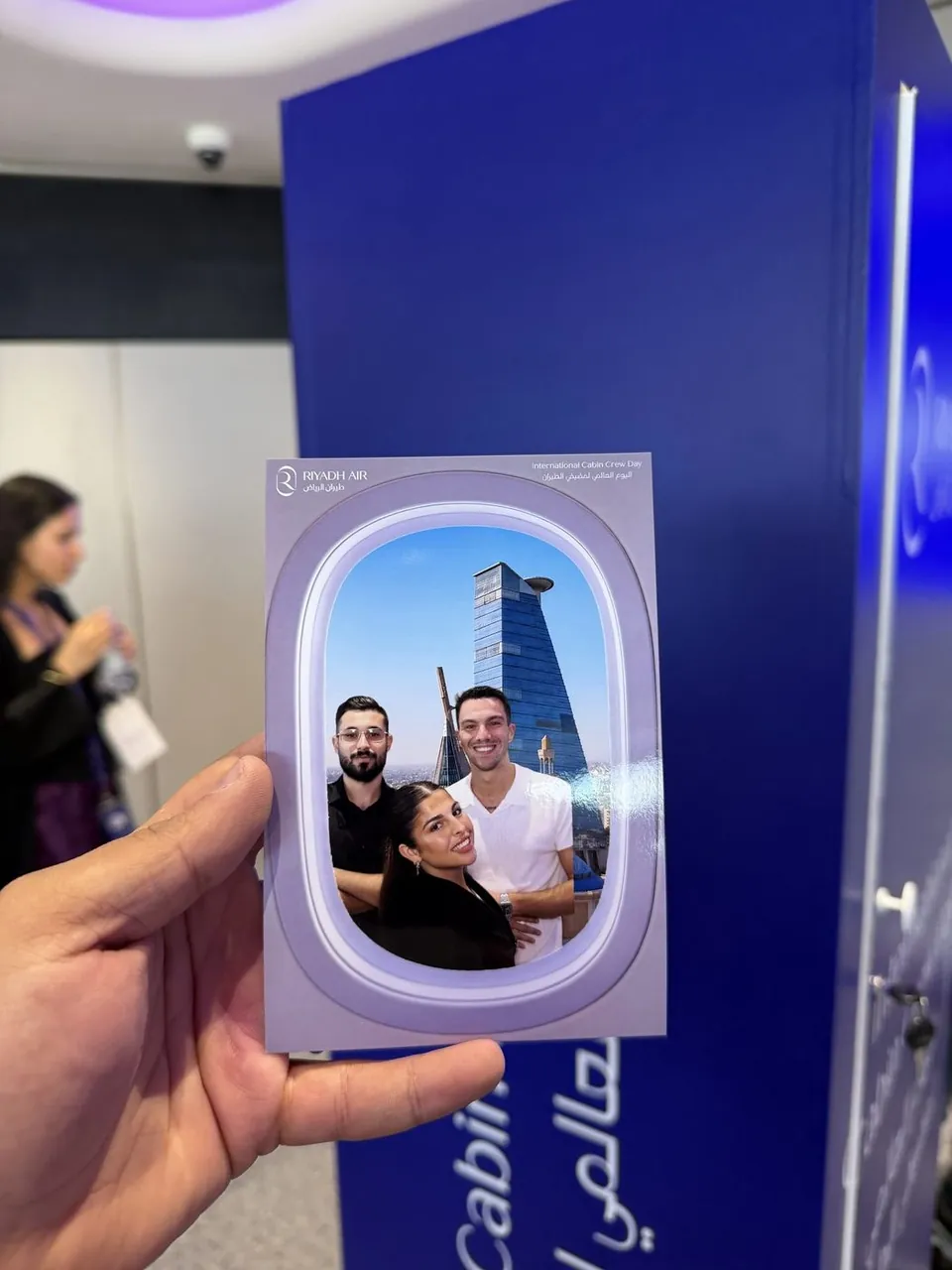 Signature Booth photo print with handwritten messages